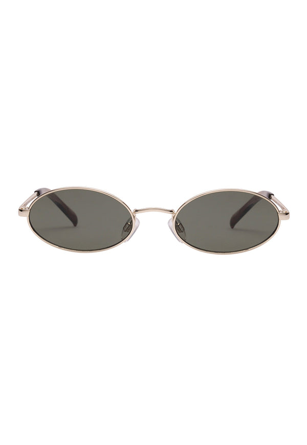 Le Specs Love Train Sunglasses - Bright Gold