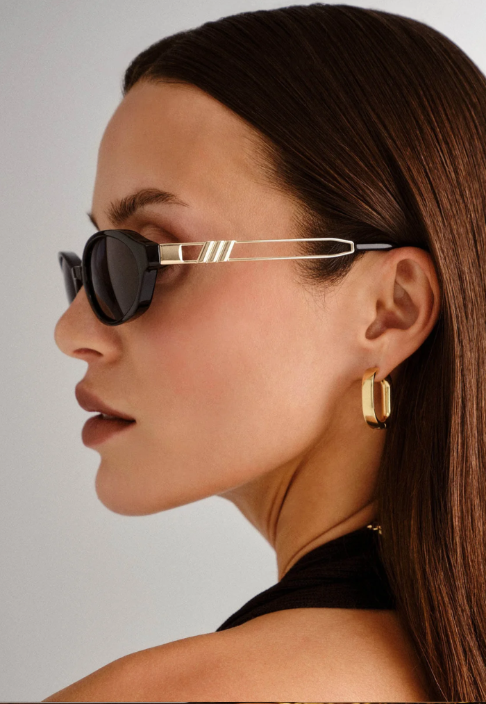 Le Specs Lunita Sunglasses - Black