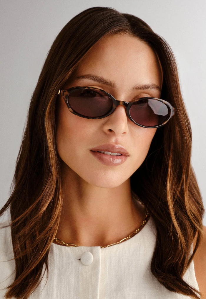 Le Specs Lunita Sunglasses - Tort