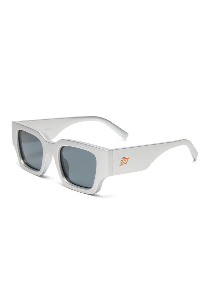 Le Specs Atlantis Sunglasses - Matte Silver