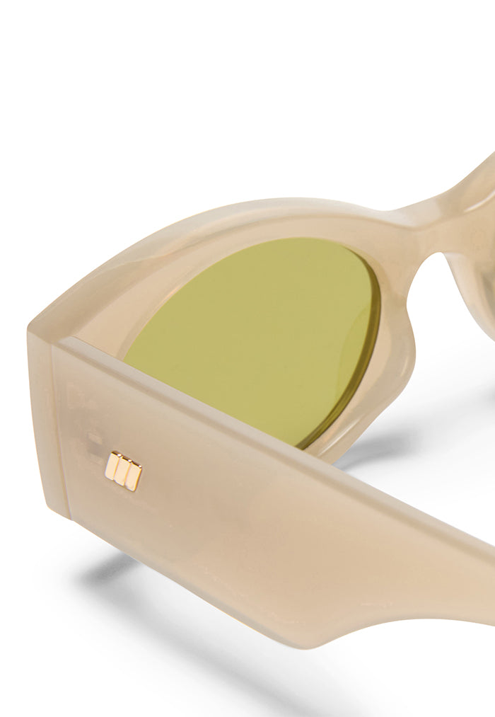 Le Specs Mermaiden Sunglasses - Oatmeal