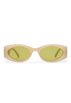 Le Specs Mermaiden Sunglasses - Oatmeal