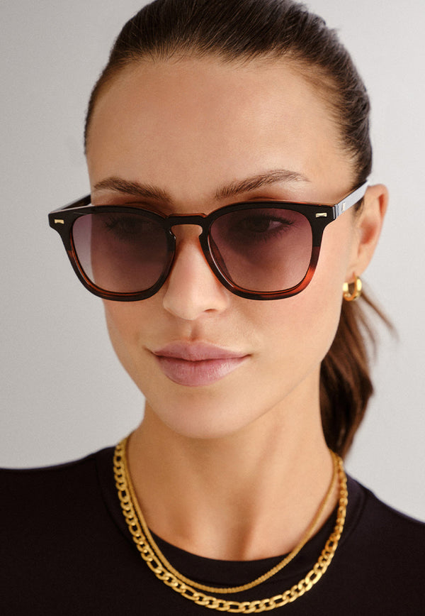 Le Specs No Biggie Sunglasses - Black Tort