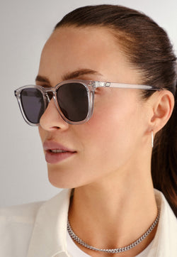 Le Specs No Biggie Sunglasses - Pewter