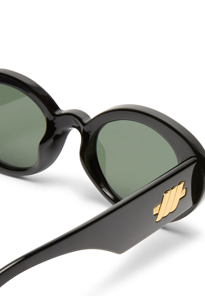 Le Specs Nouveau Vie Sunglasses - Black