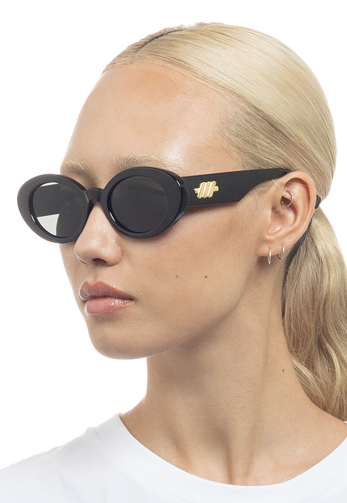 Le Specs Nouveau Vie Sunglasses - Black