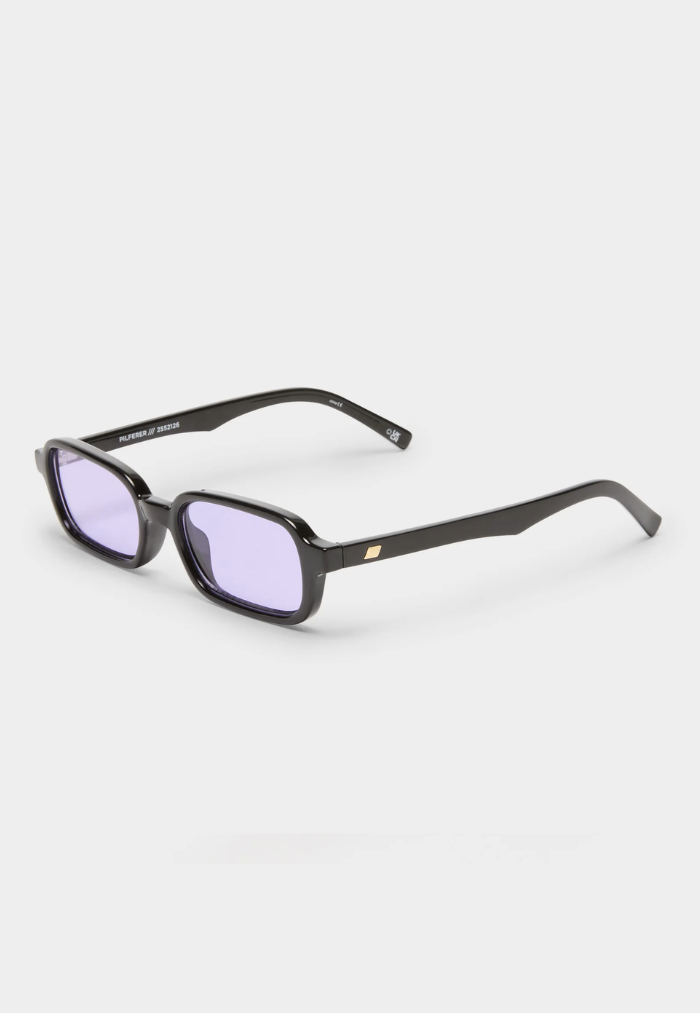 Le Specs Pilferer Sunglasses - Black/Lilac