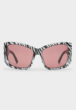 Le Specs Primal Instinct Ltd Edt Sunglasses - White Tiger