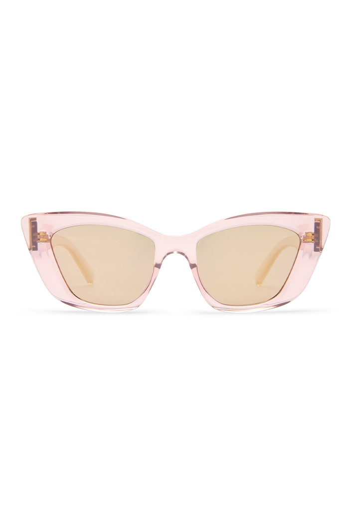 Le Specs Tranquil Turmoil Sunglasses - Rose Quartz