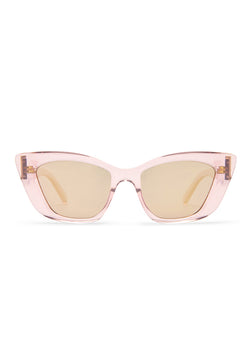 Le Specs Tranquil Turmoil Sunglasses - Rose Quartz