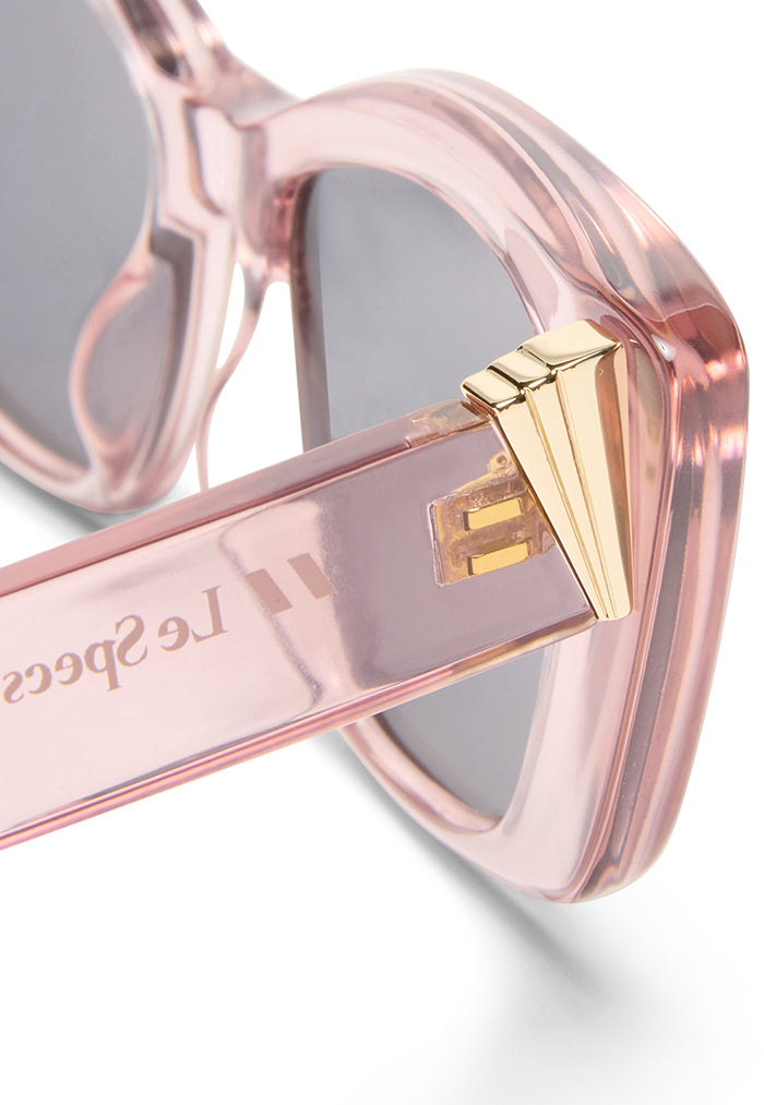 Le Specs Tranquil Turmoil Sunglasses - Rose Quartz