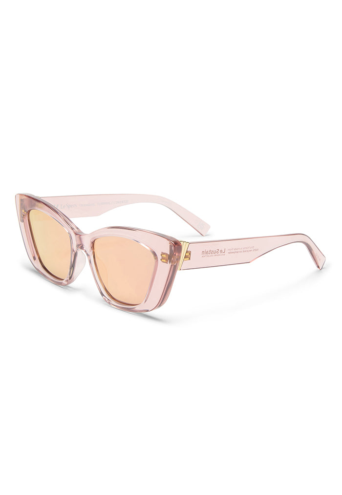 Le Specs Tranquil Turmoil Sunglasses - Rose Quartz