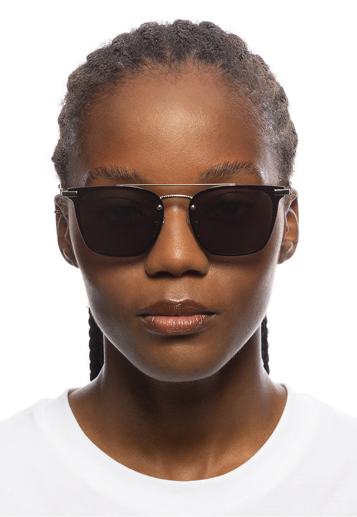 Le Specs Sheesh Sunglasses - Silver