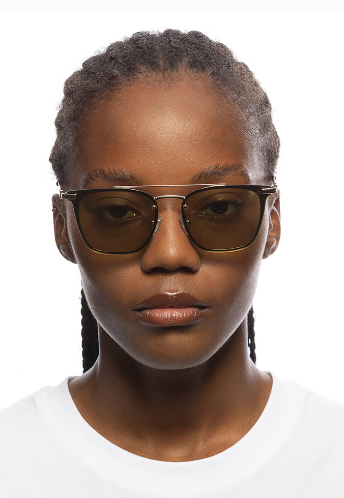 Le Specs Sheesh Sunglasses - Gold