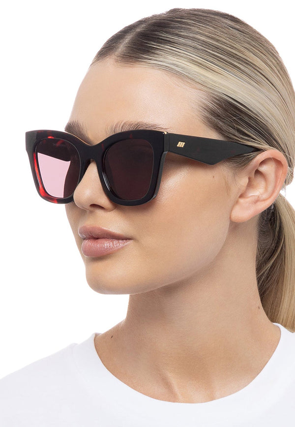 Le Specs Showstopper Sunglasses - Cherry Tort