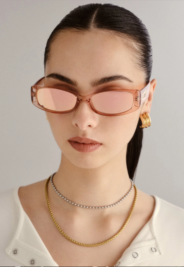 Le Specs Starlight Sunglasses - Blush