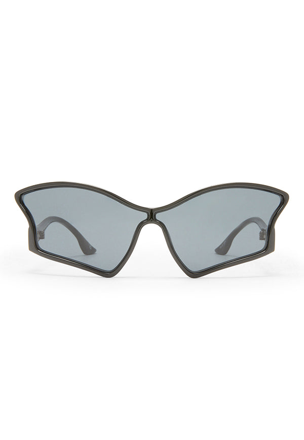 Le Specs Tailfin Sunglasses - Black