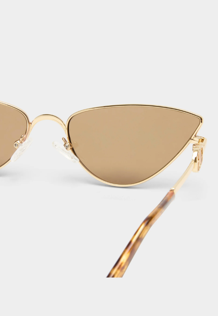 Le Specs The Soiree Sunglasses - Bright Gold
