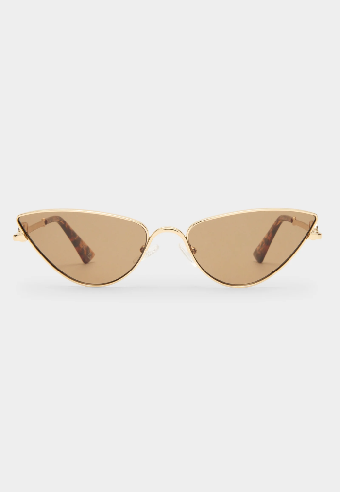 Le Specs The Soiree Sunglasses - Bright Gold