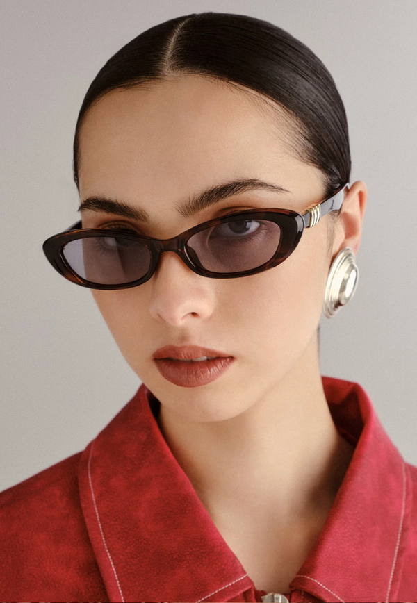 Le Specs The Whisperer Sunglasses - Dark Tort