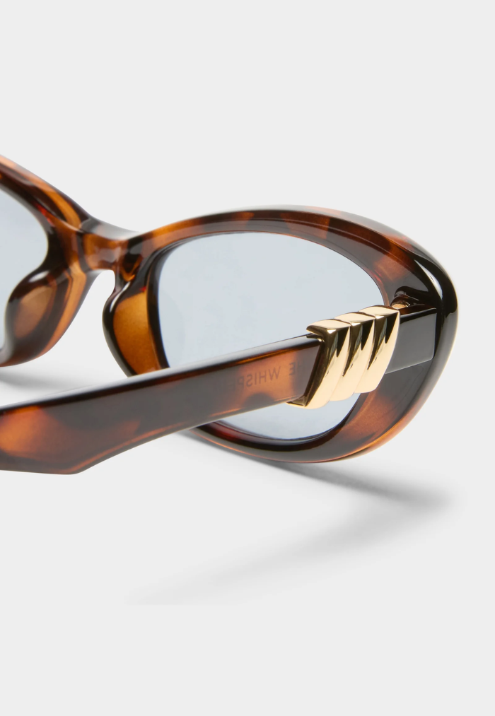 Le Specs The Whisperer Sunglasses - Dark Tort