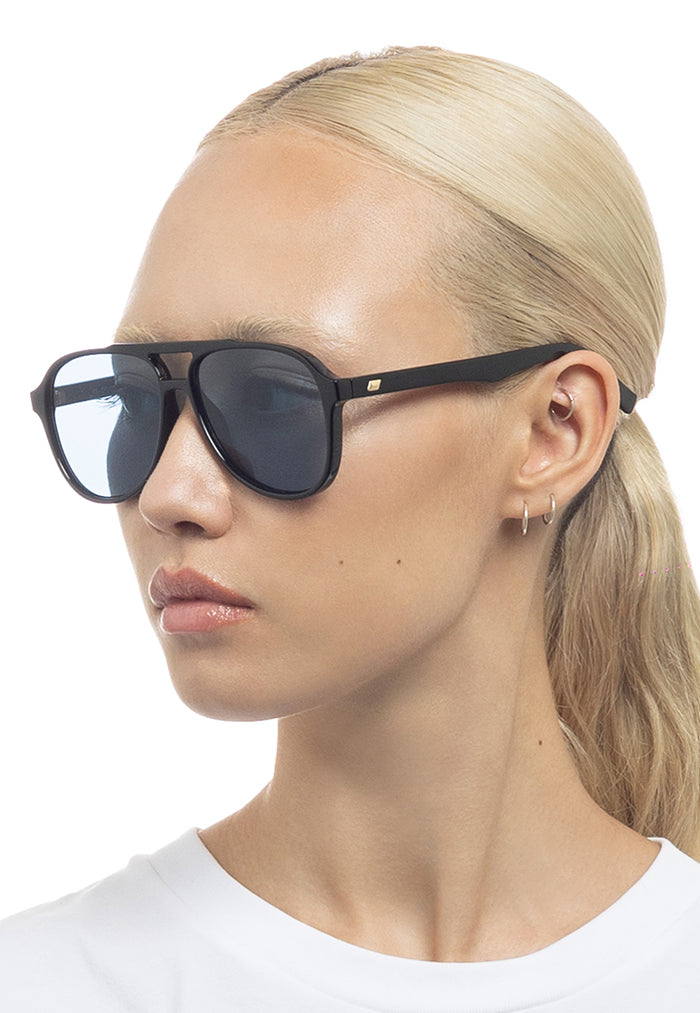 Le Specs Tragic Magic Sunglasses - Black