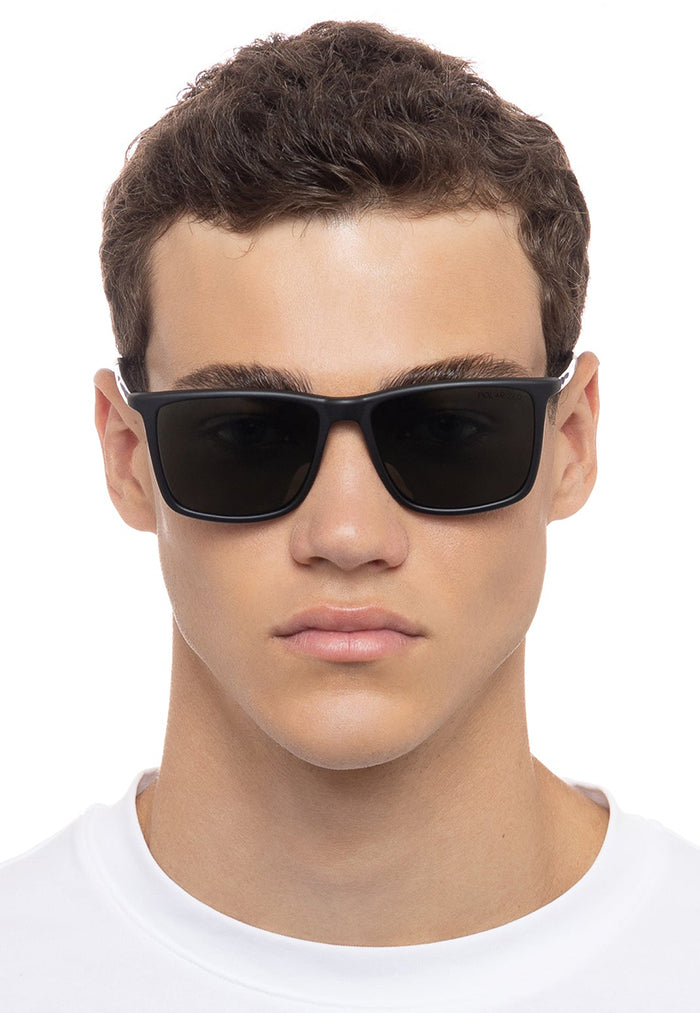 Le Specs Tweedledum Sunglasses - Matte Black