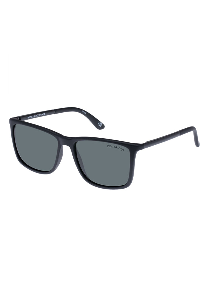 Le Specs Tweedledum Sunglasses - Matte Black