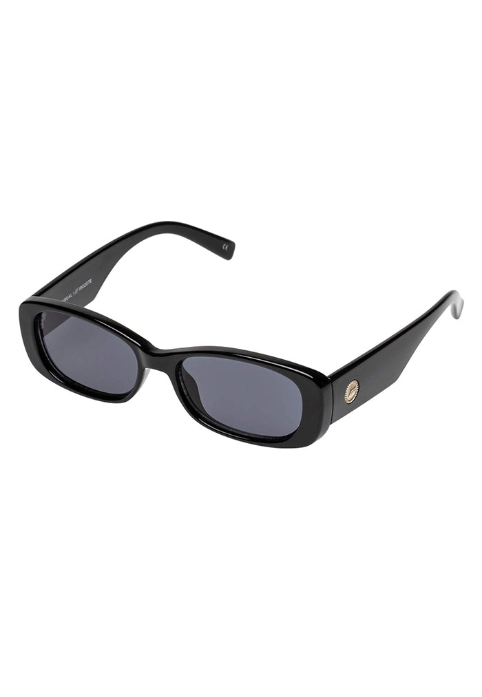 Le Specs Unreal! Sunglasses - Shiny Black