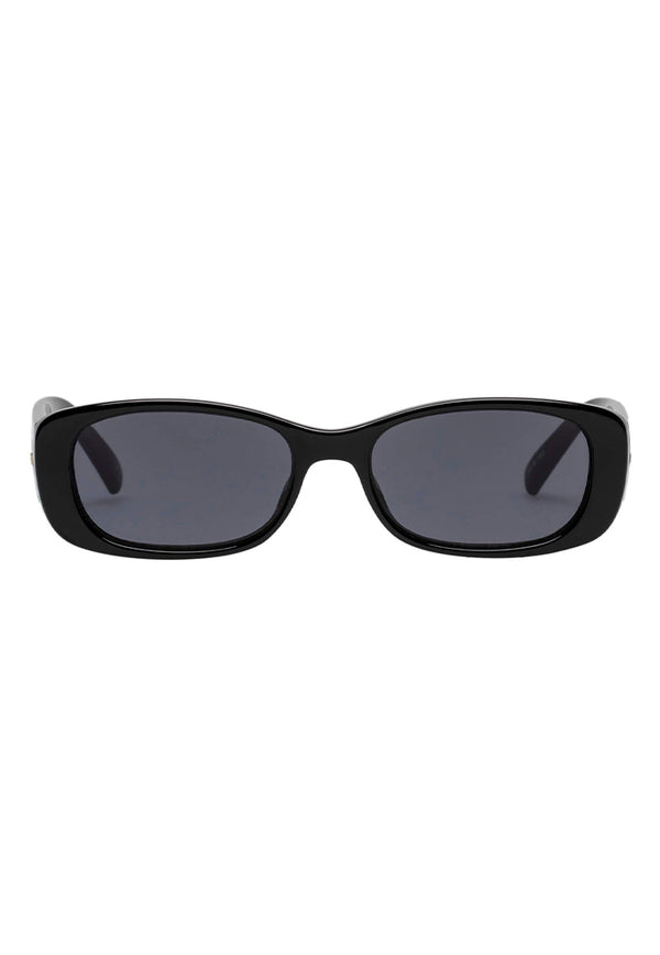 Le Specs Unreal! Sunglasses - Shiny Black