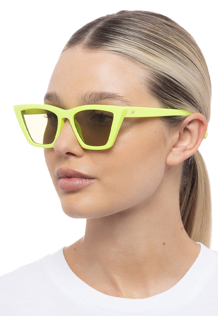 Le Specs Velodrome Ltd Edt Sunglasses - Pine Lime