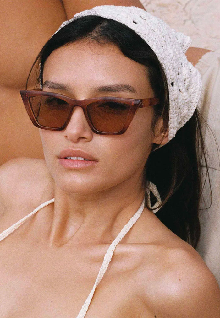 Le Specs Velodrome Sunglasses - Vintage Tort