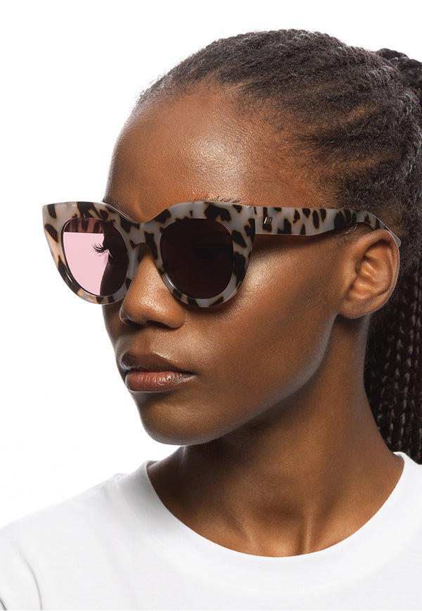 Le Specs Air Heart Sunglasses - Cookie Tort