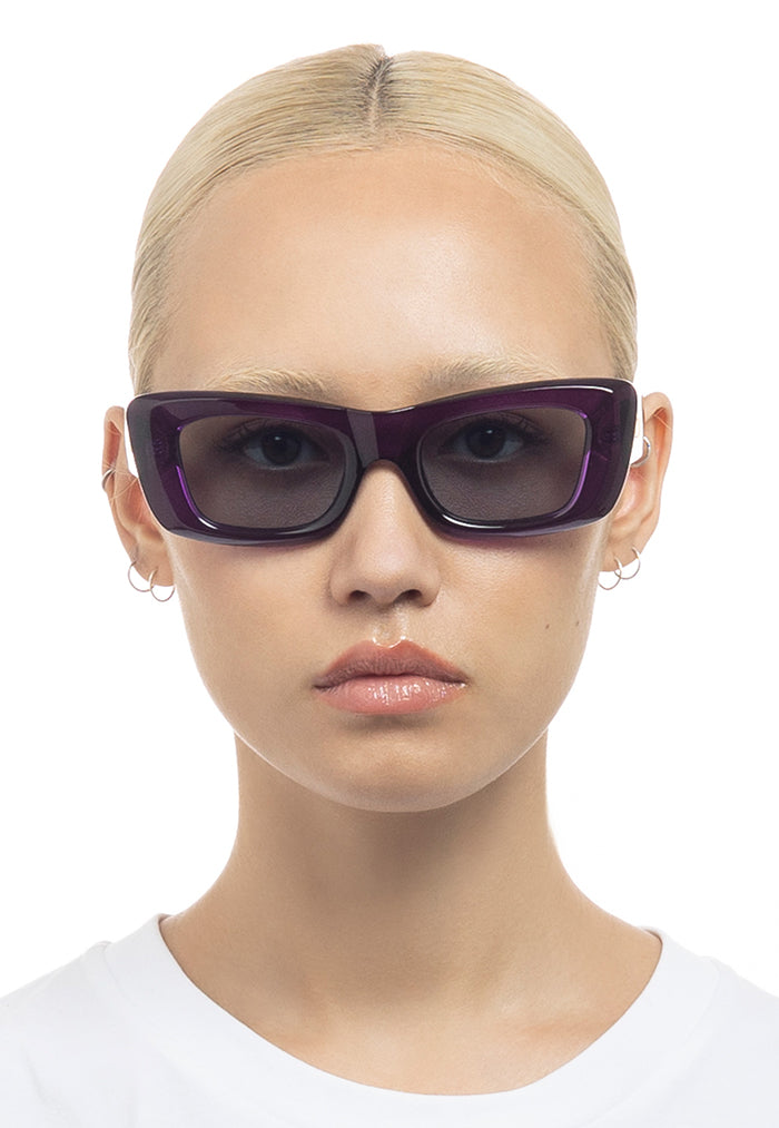 Le Specs Dopamine Ltd Edt Sunglasses - Dark Violet