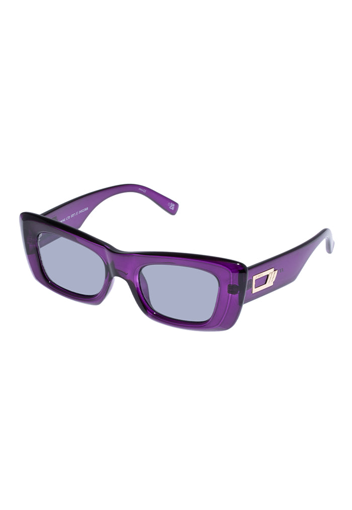 Le Specs Dopamine Ltd Edt Sunglasses - Dark Violet