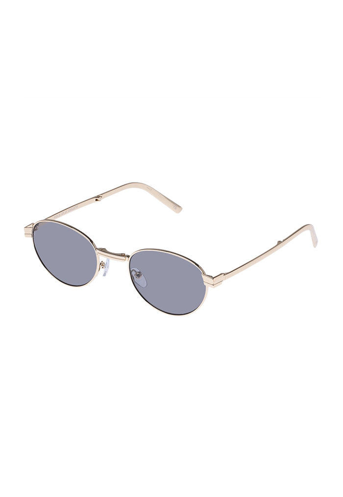 Le Specs Fold 01 Sunglasses - Bright Gold/Smoke