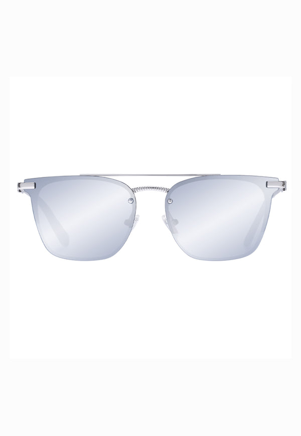 Le Specs Sheesh Sunglasses - Silver