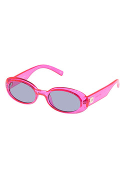 Le Specs Work It! Sunglasses - Hyper Pink