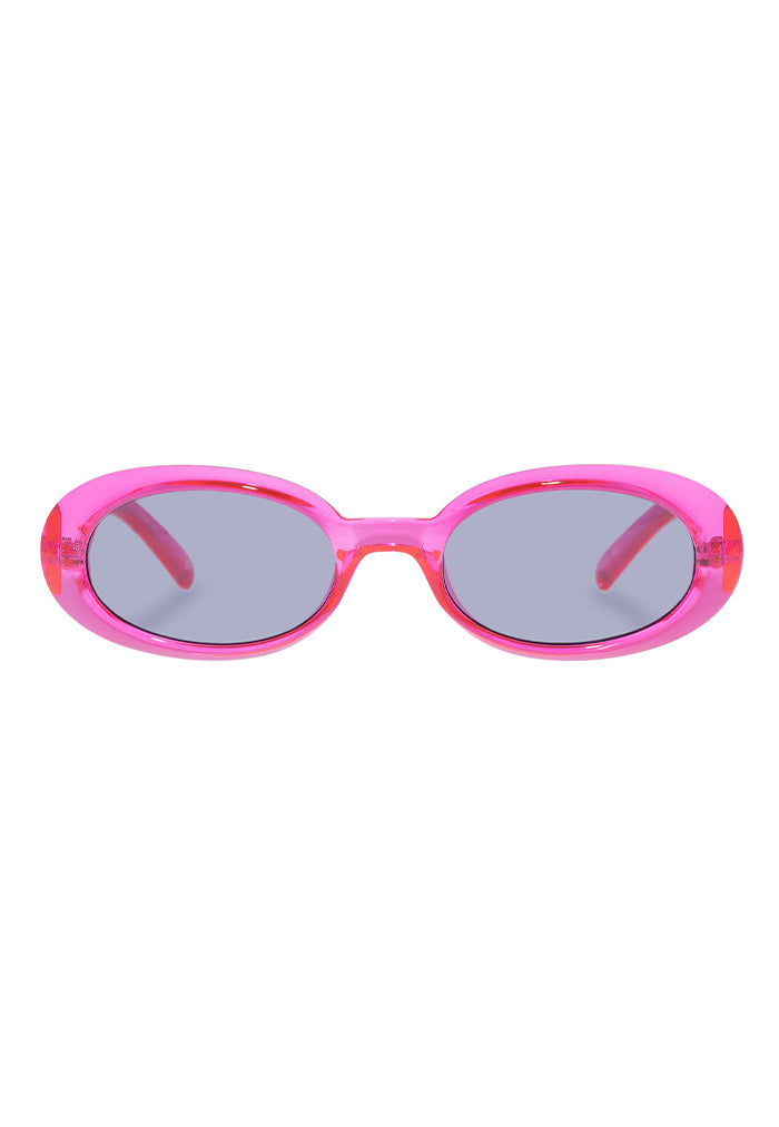 Le Specs Work It! Sunglasses - Hyper Pink