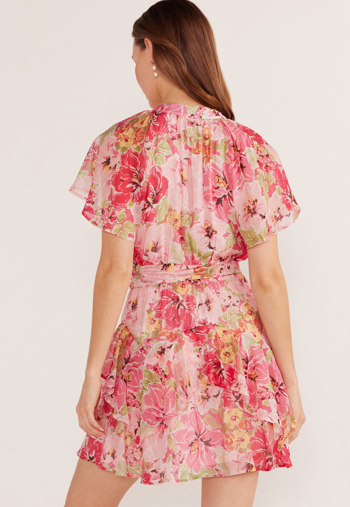 MINKPINK Simone Frill Mini Dress