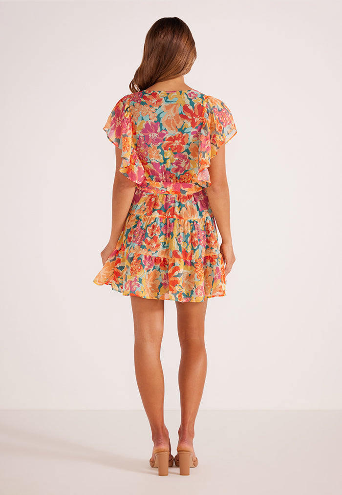 MINKPINK Valla Flutter Mini Dress