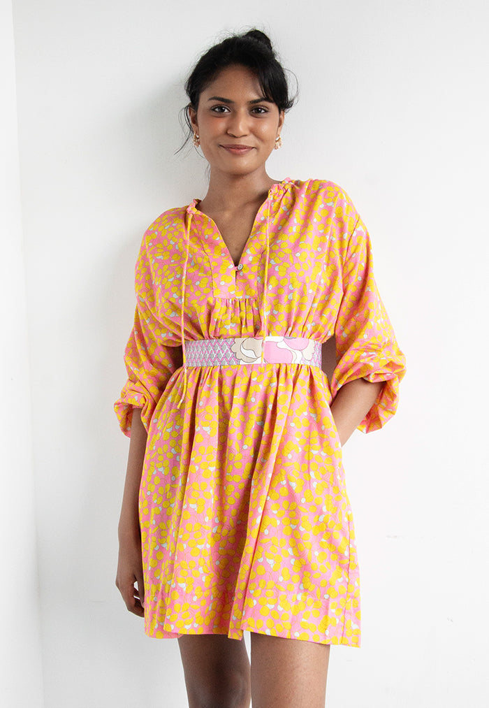 Nala Daniela Tunic - Petals Super Lemon