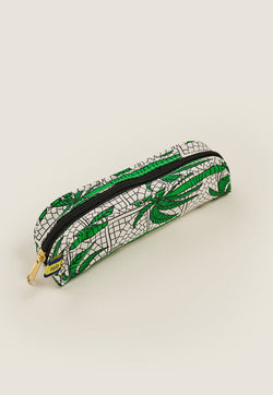 Nala Kasturi Pencil Case - Palm Green