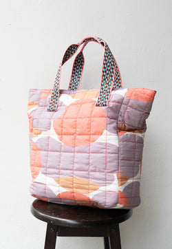 Nala Hana Quilted Tote - Pebbles Lilac