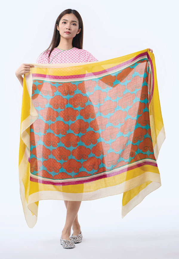 Nala Cloud 9 Wool Shawl - Gold