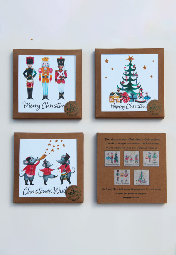 Paperjar Christmas Card Box Set: Nutcracker
