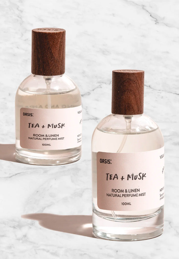 OASIS: Room & Linen Mist - Tea + Musk