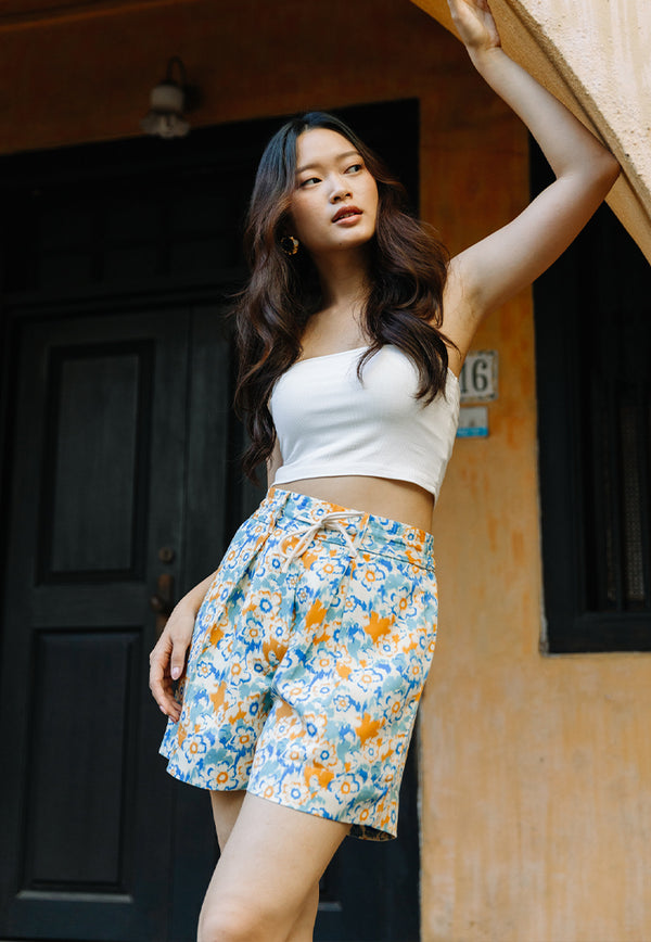 One Puram Zenith Shorts - Azure Blossom