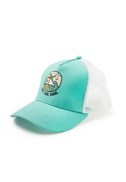 Pacific Brim Trucker Hat - Salt, Sun, Sand