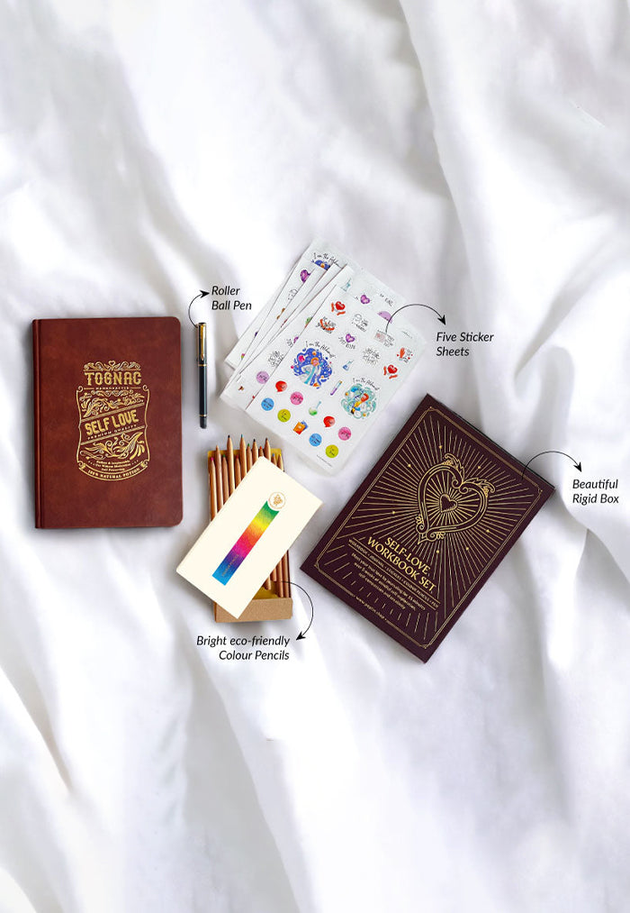 Poplin Self-Love Journal Workbook Set